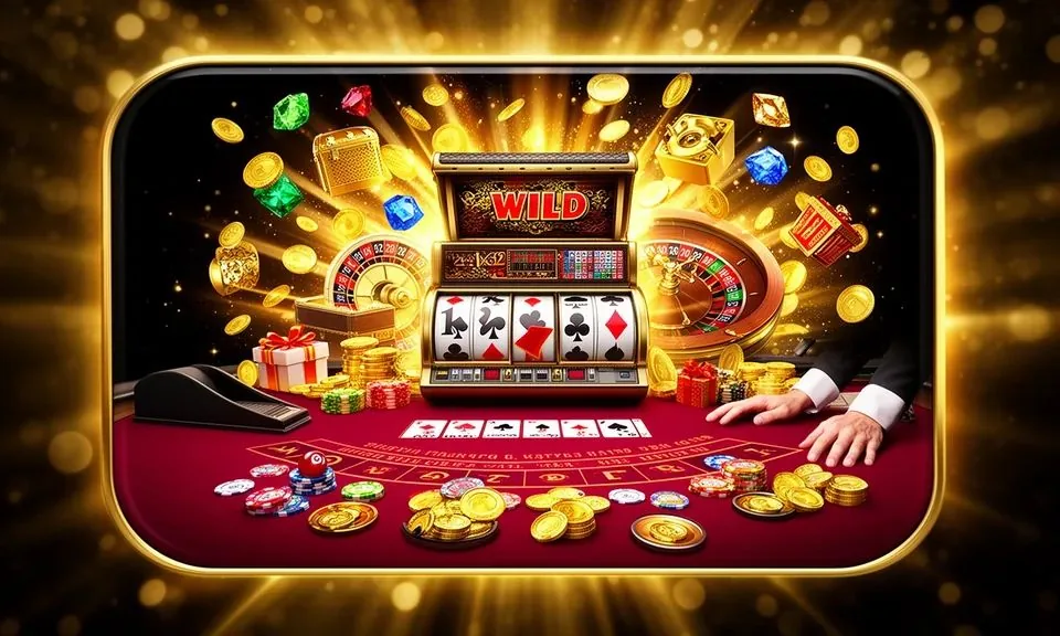 Mobile casino lobby